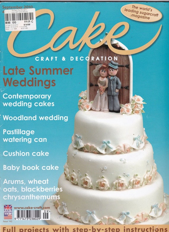 Cake Decorating 2 Magazines Sugarcraft Wedding Cake