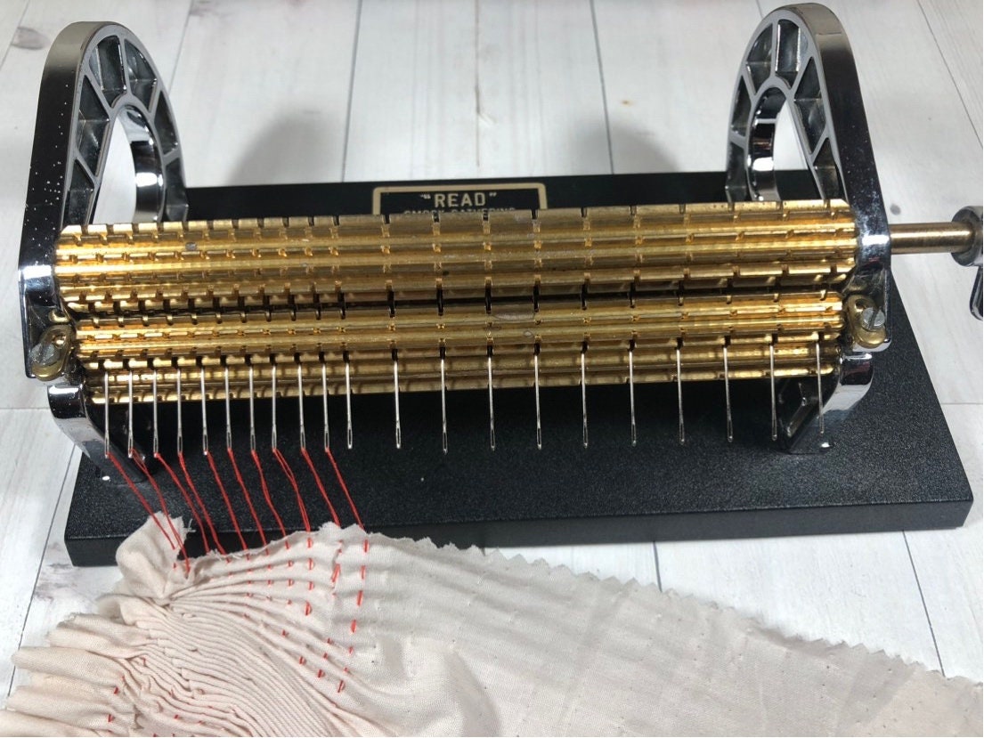 スモッキング　プリーター　smoking Pleater READ READ PLEATERS プリーター スモッキング 刺繍