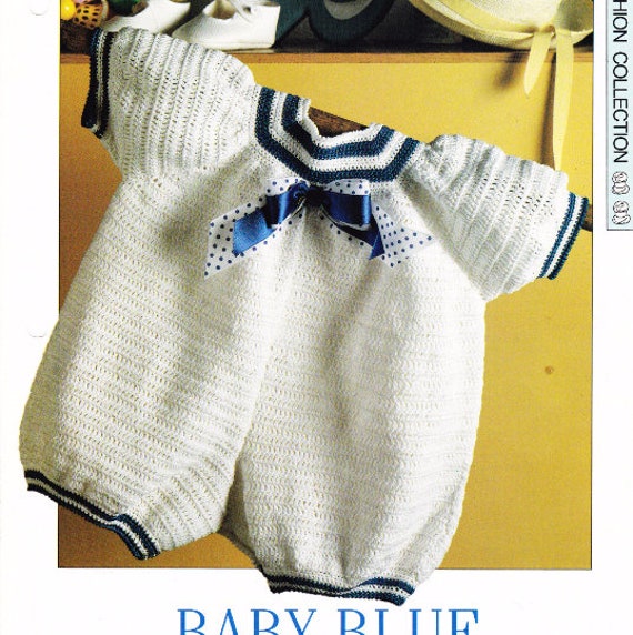 Crochet Pattern Baby Sailor Suit PDF Pattern Digital Download Etsy UK