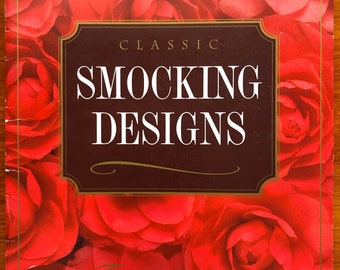 Libretto di disegni classici per smocking - 10 modelli. Include tavole a colori per lo smocking.