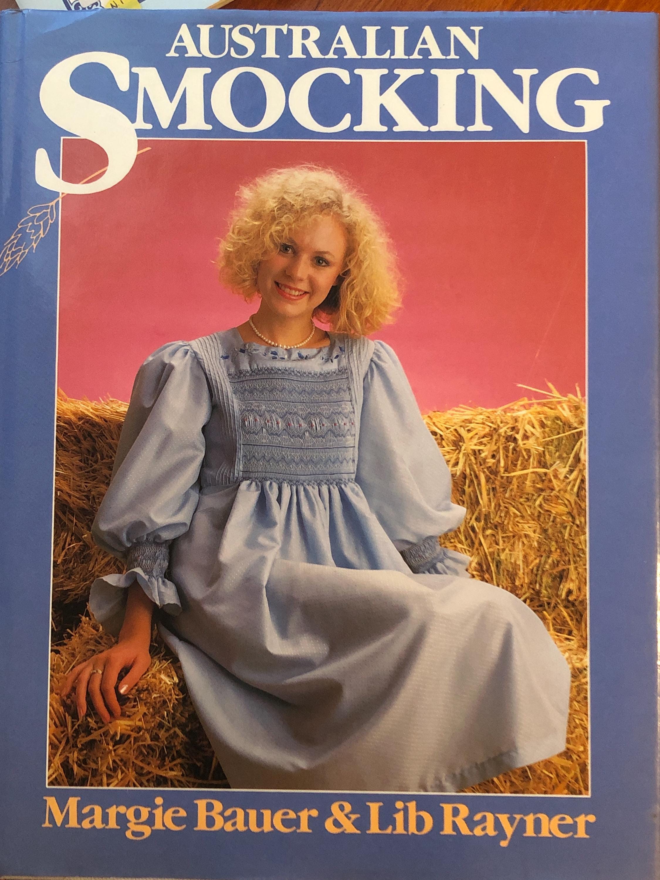 Australian Smocking for Beginners Book.  Great Stitch Library for Beginner Smocking. Lovely Smocking Reference Book. (Australian Seller)