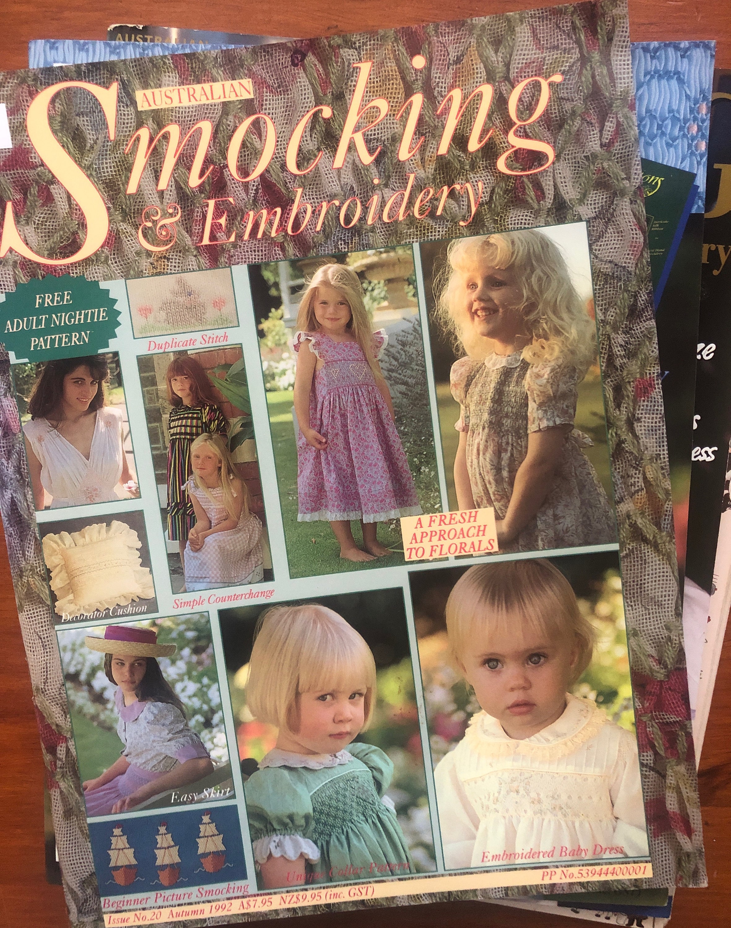 Australian Smocking and Embroidery 98 - Etsy Australia