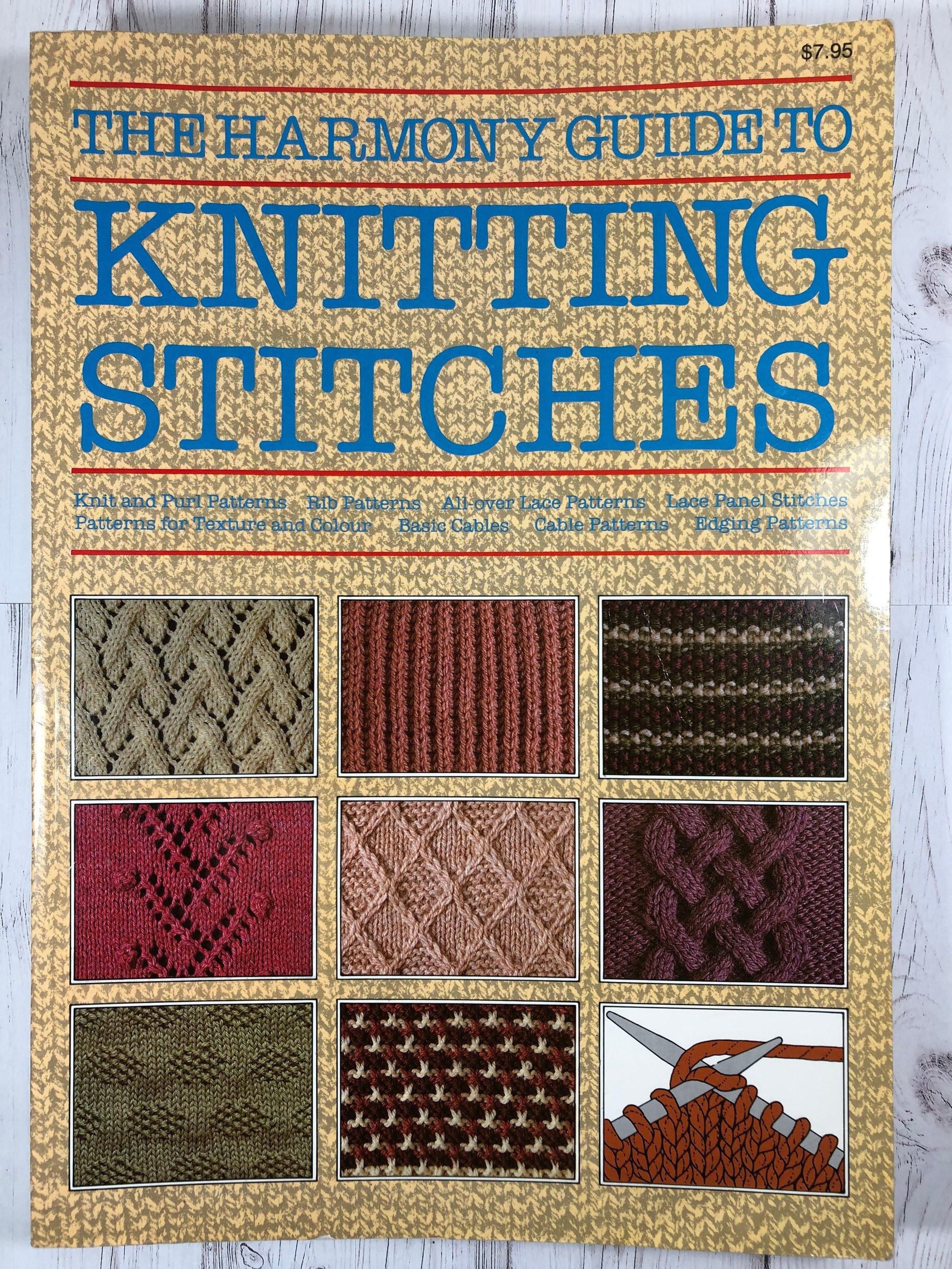 Knitting Stitches Step-by-Step – DK, image size:2244x2992