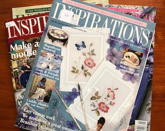 Revista "Elección de Inspiraciones", números 30-39. ¡Hermosos proyectos de bordado!