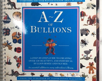 Libro di ricamo Bullions dalla A alla Z: Guida ai punti, foto a colori