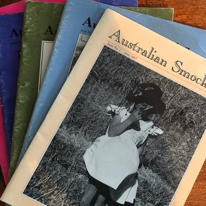 Choose From Issues 1 - 9 Smocking & Embroidery Magazine Australia. Slow Stitching, Smocking Patterns for Girls. (Australian Seller)