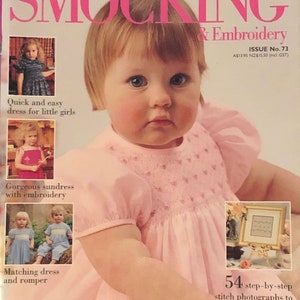 Choose from Issues 70 79 Australian Smocking & Embroidery Magazine. Slow Stitching, Smocking Patterns for Girls. Australian Seller image 4