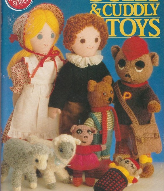 knitted cuddly toys