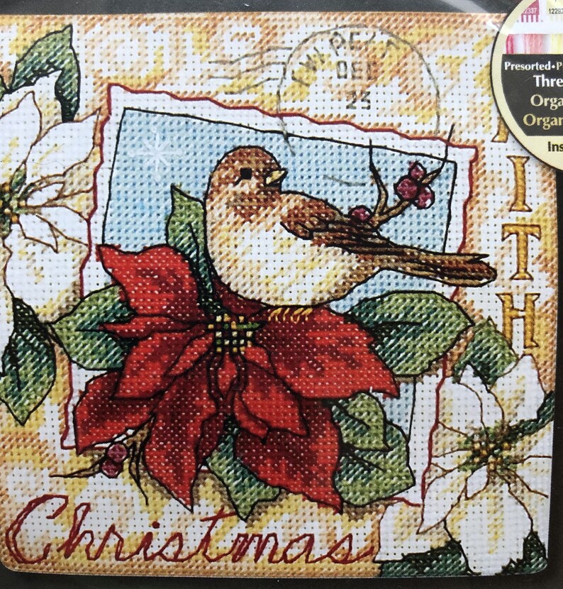 FLOWER COMPOSITION PIONES Counted Cross Stitch Kit OVEN
