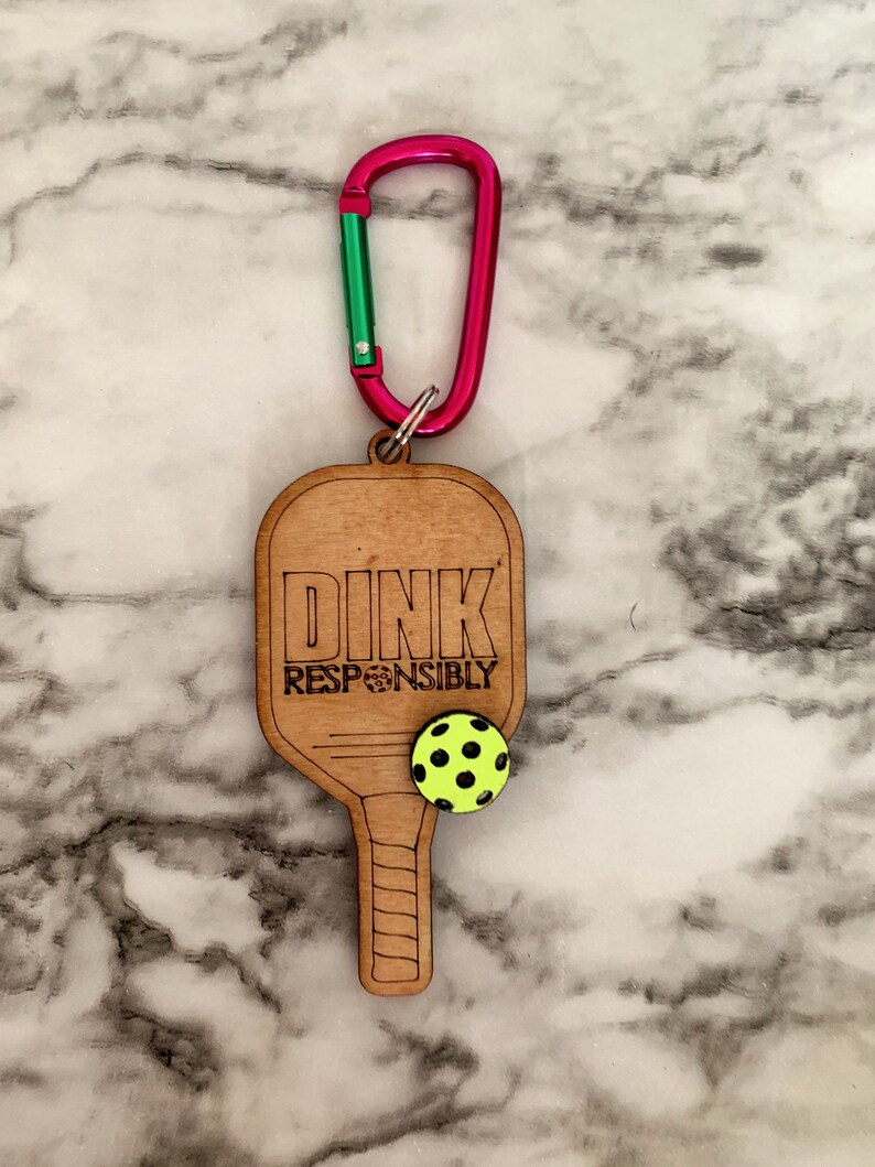 Pickleball Bag Tags Choose From 4 Different Designs. Make Etsy