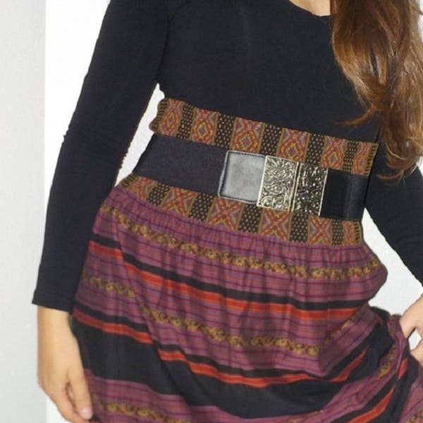 Tribal Print Skirt Etsy