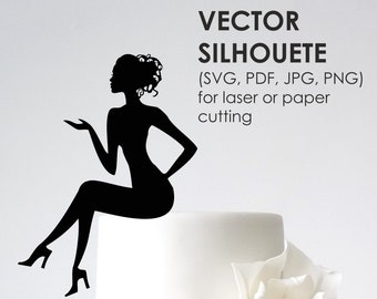 Download Silhouette topper | Etsy