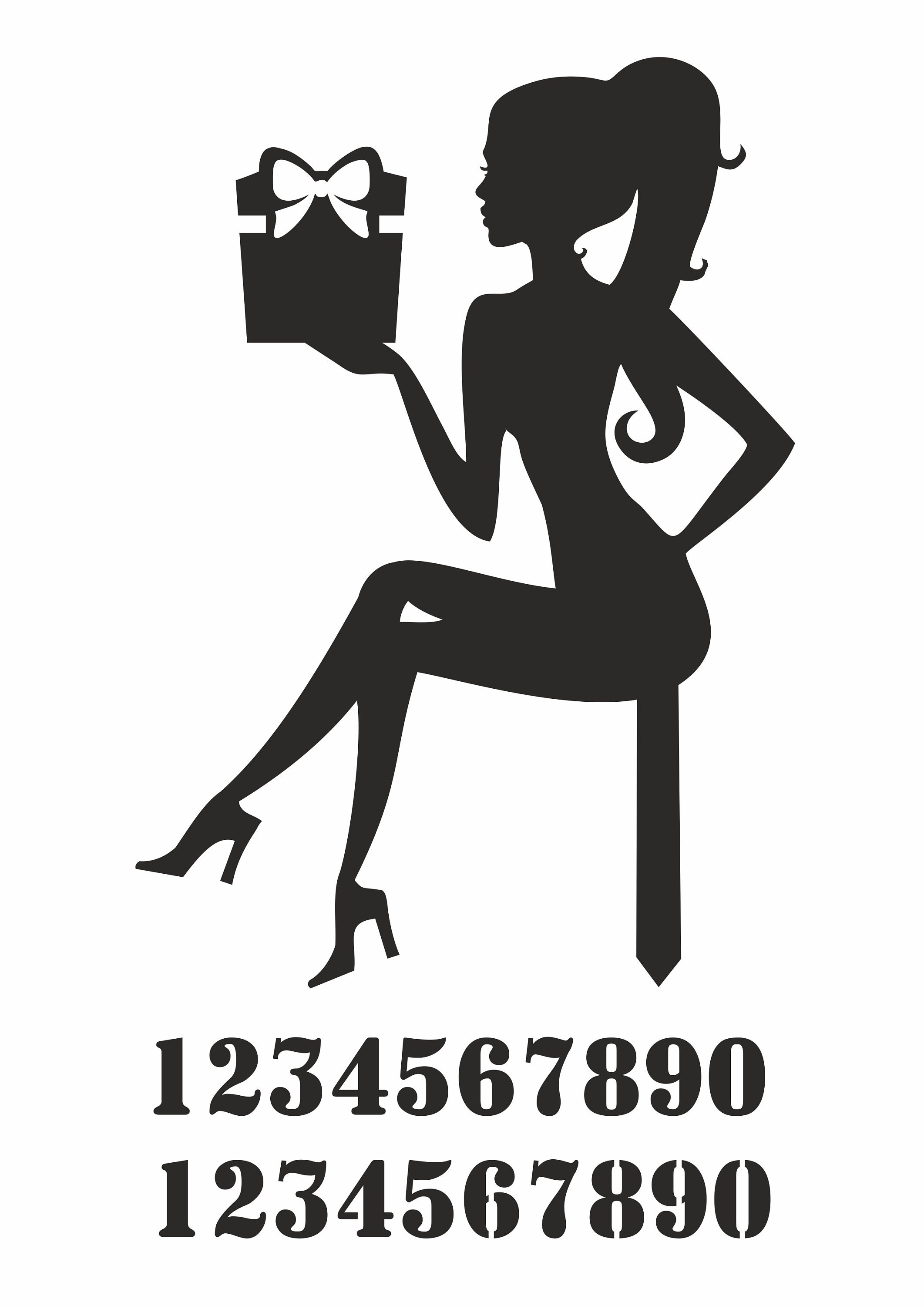 Girl Cake Topper for Laser or Paper Cutting PDF SVG PNG. Etsy UK