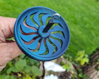 "Herstellen Sie Ihr eigenes Garn mit meiner Tropfenspindel ""Swirls"" Fossilienfrei - Top Quirl Spindel 20 gramm siehe auch meine anderen Angebote."