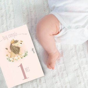 Tarjetas de hitos para niños ANIMALITOS, Tarjetas de hitos, Regalo para bebés, Nueva mamá, Ideas de regalos, Baby Shower, Recuerdos, Bebé