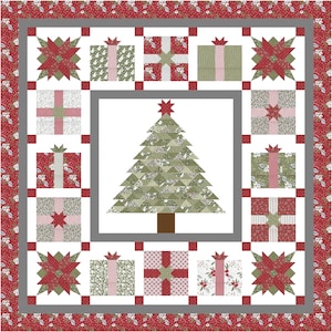 Presents Under The Christmas Tree PDF Quilt Pattern