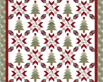 O kerstboom PDF-quiltpatroon