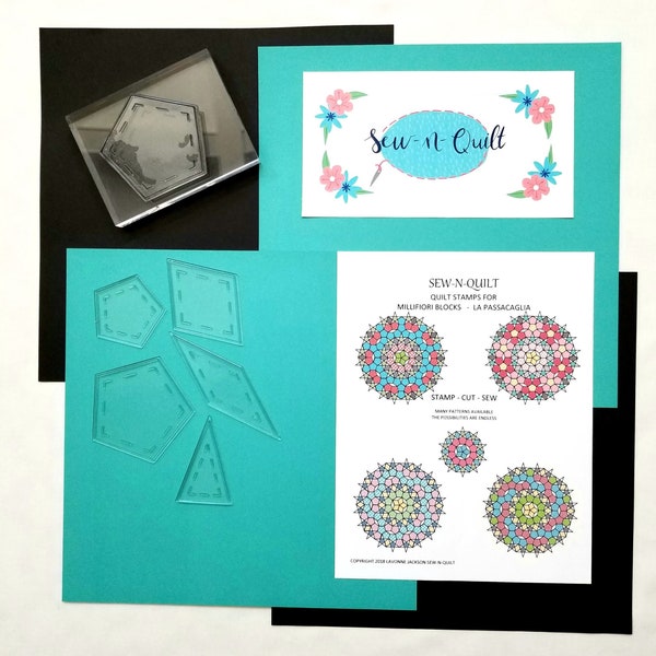 Millifiori Quilt Stamps