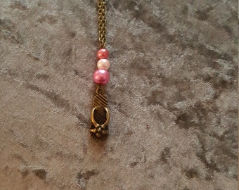 flip flop charm necklace
