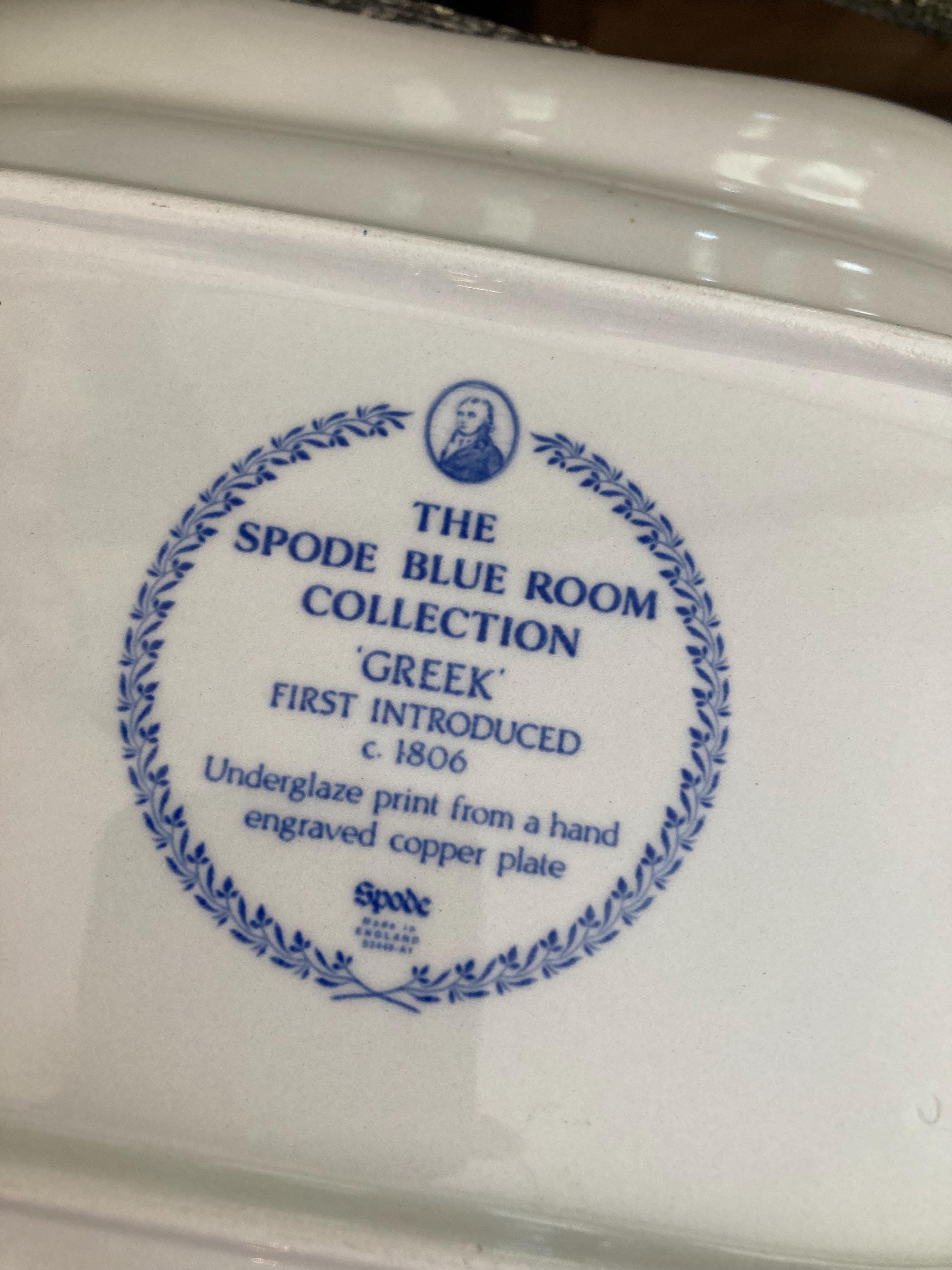 Spode Blue Room Greek - Etsy UK
