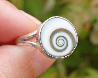 Eye of Saint Lucia ring