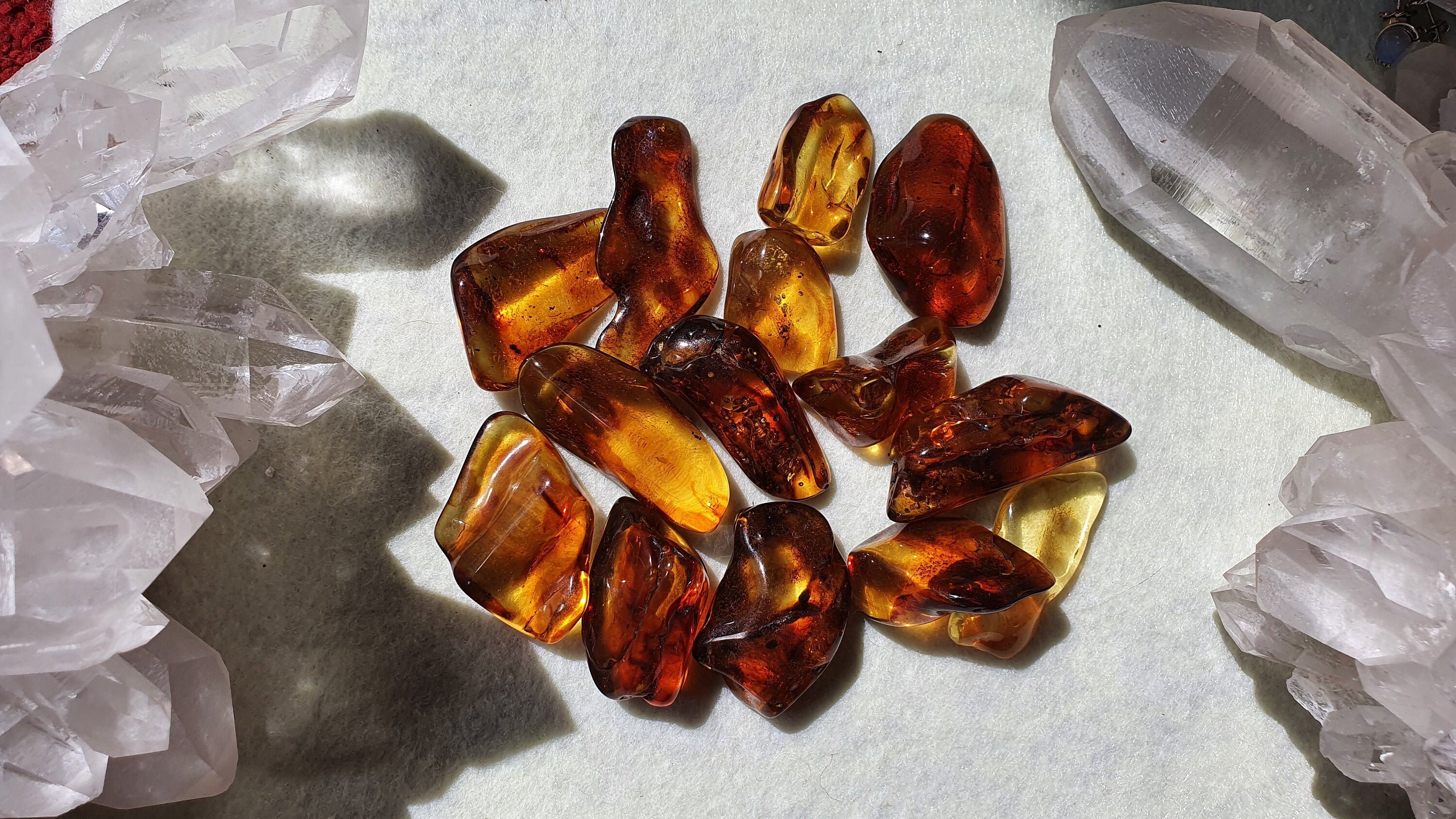 Ambre de Lituanie en Grosses Pierres Roulées