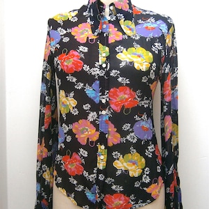 Ossie Clark Blouse - Etsy