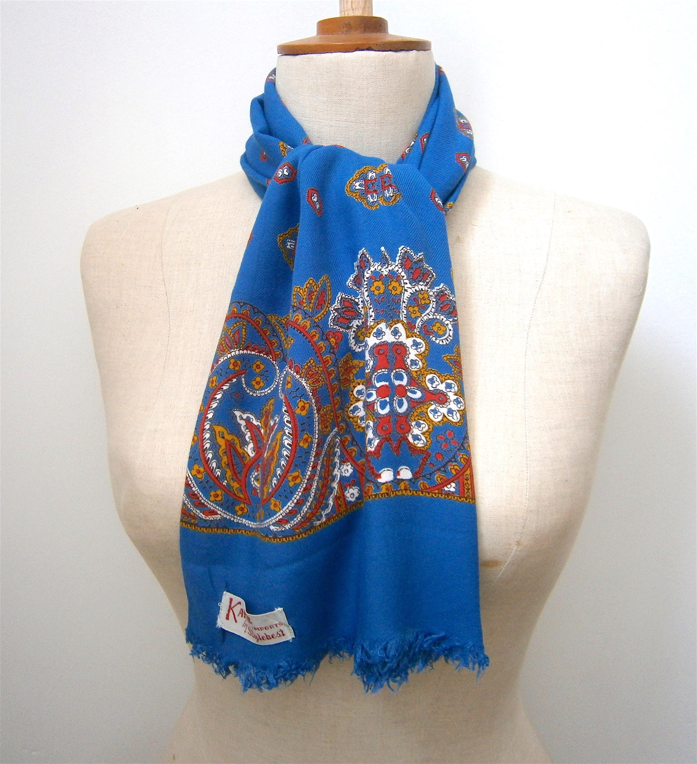 Vintage Tootal Scarf - Etsy