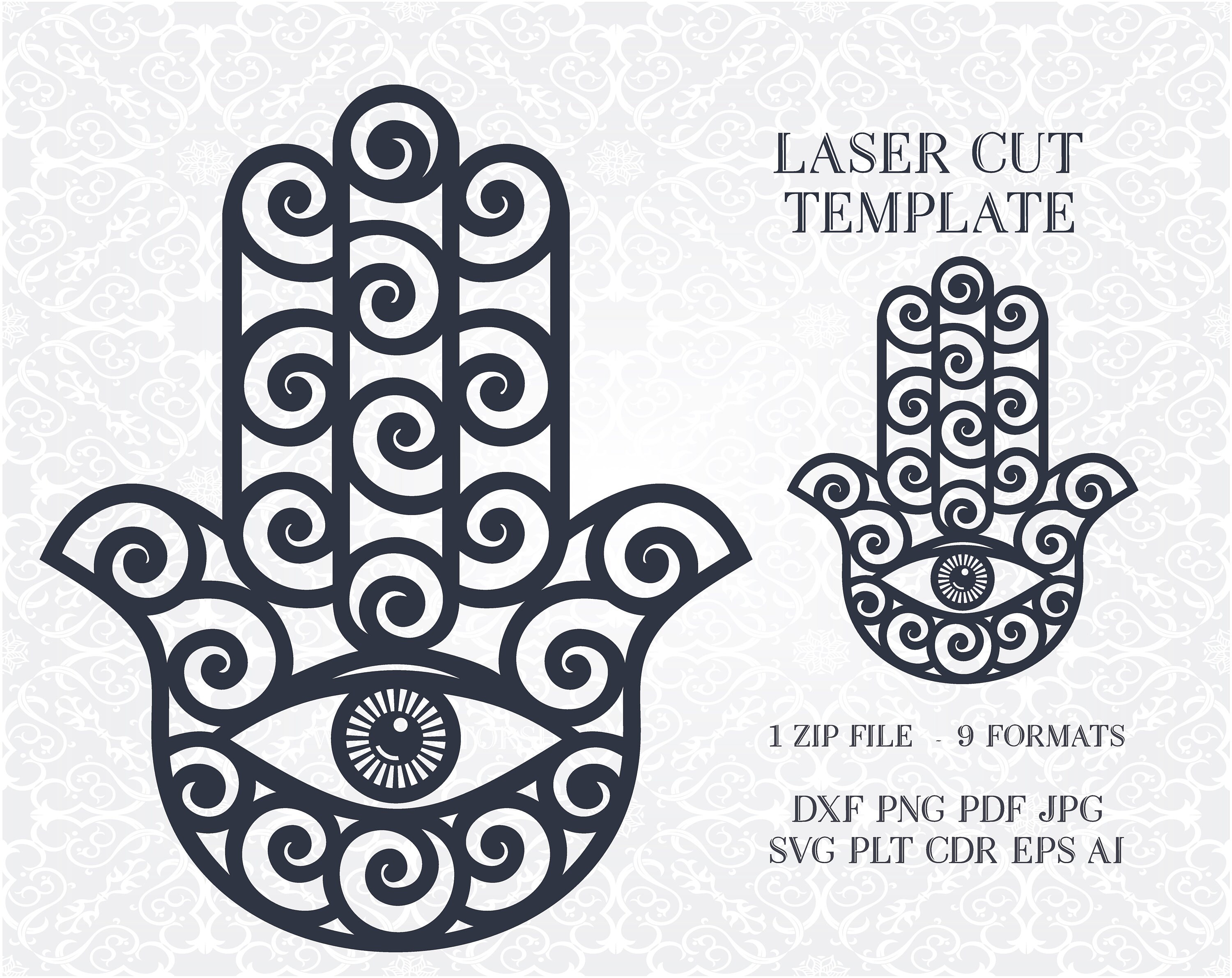 digital svg png jpg hamsa hamsa hand boho hand hand of etsy