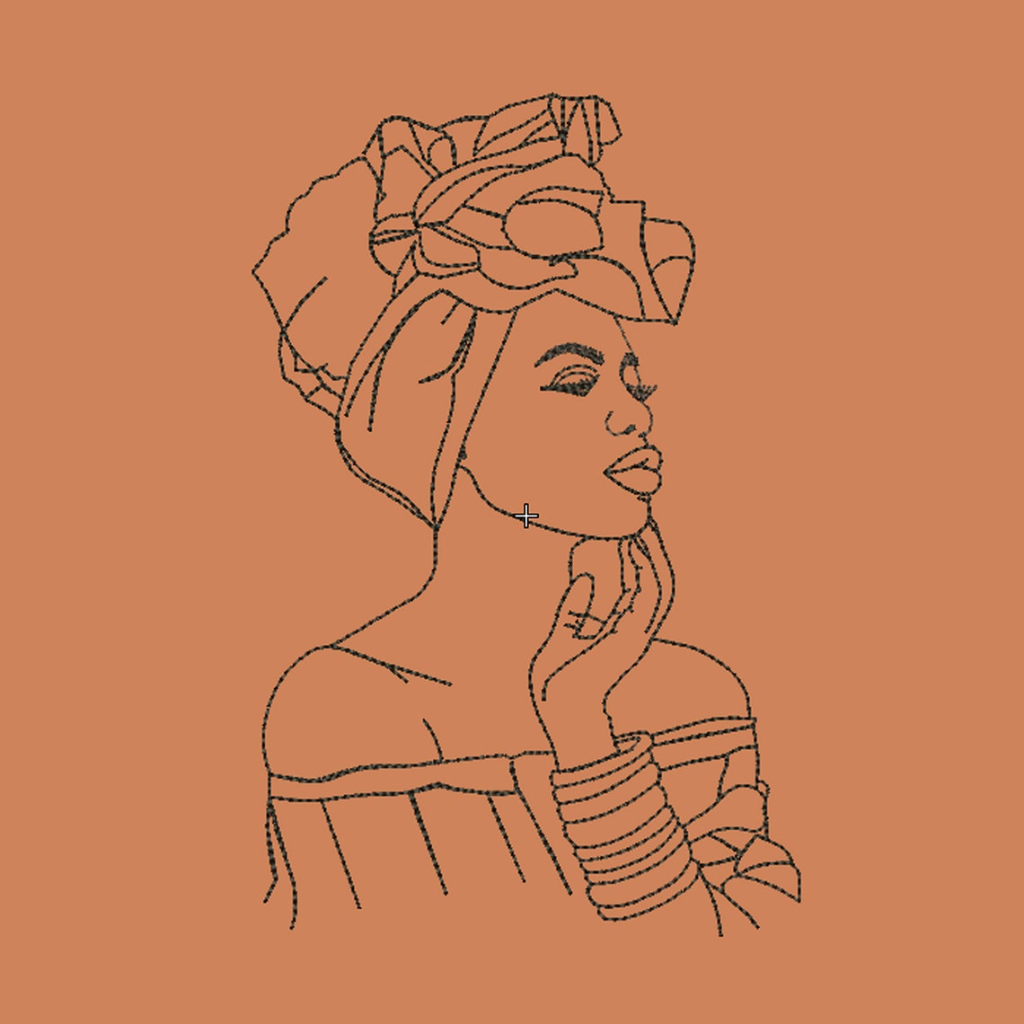 African american embroidery designs black woman are dope black  etsy