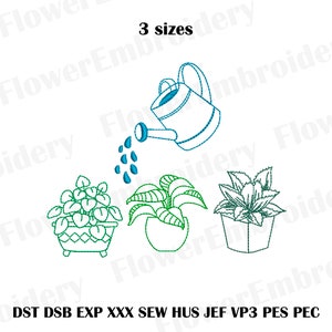 Wildflower machine embroidery design Plant embroidery design Houseplant embroidery designs Embroidery design flowers grass Flower embroidery