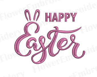 Frohe Ostern Stickdatei Osterhase Stickdatei Ostereier Stickdatei Ostern Stickdatei Frühling