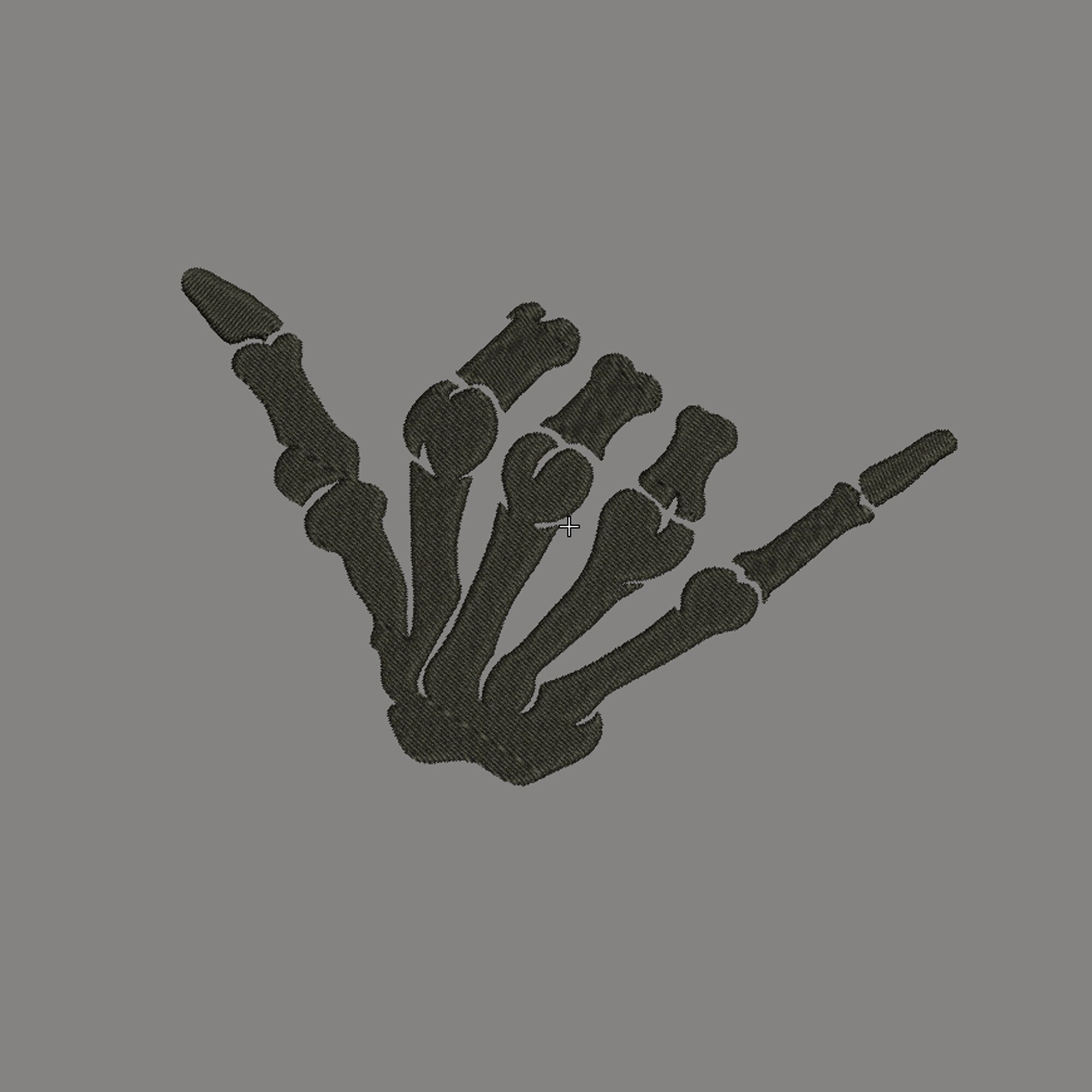 Shaka skeleton hand sign jessecmault skeleton hand jessecmault  etsy