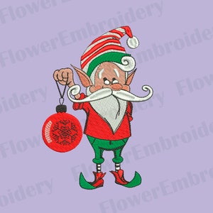 Weihnachts-Wichtel-Stickdatei: Weihnachts-Wichtel-Stickdatei