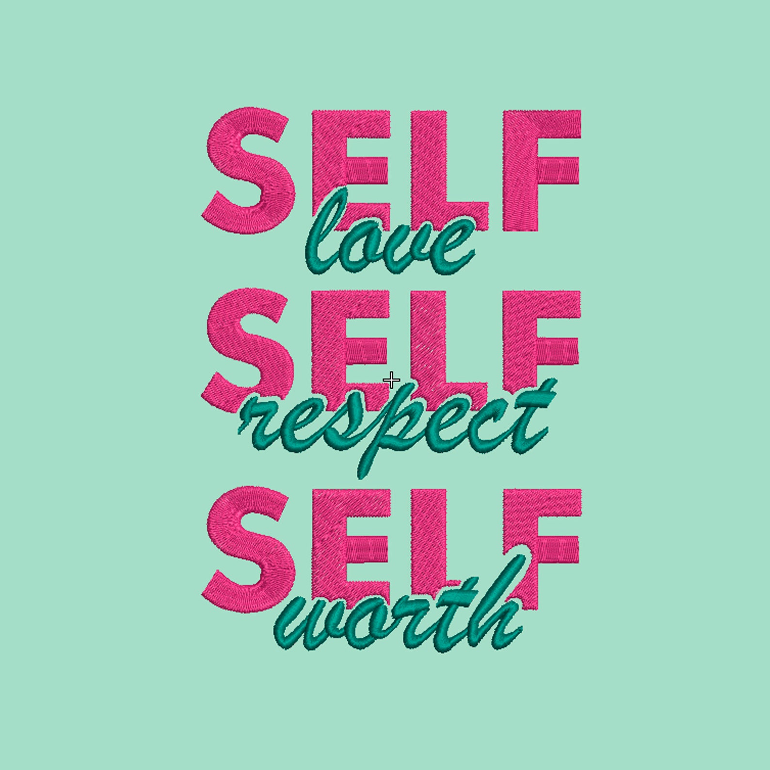 self-love-self-respect-self-worth-embroidery-love-yourself-etsy