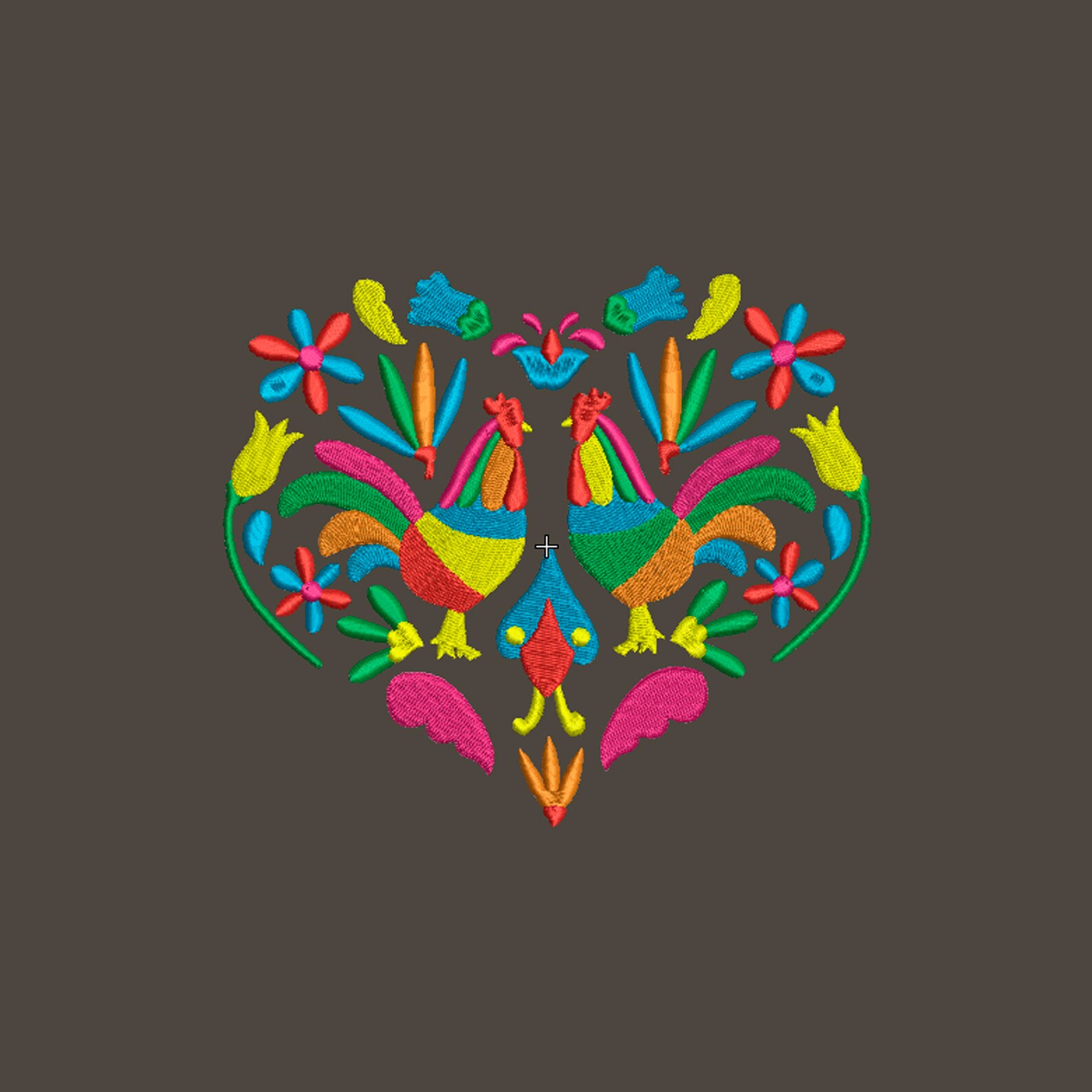 Otomi Embroidery Design Mexican Embroidery Designs Embroidery Etsy