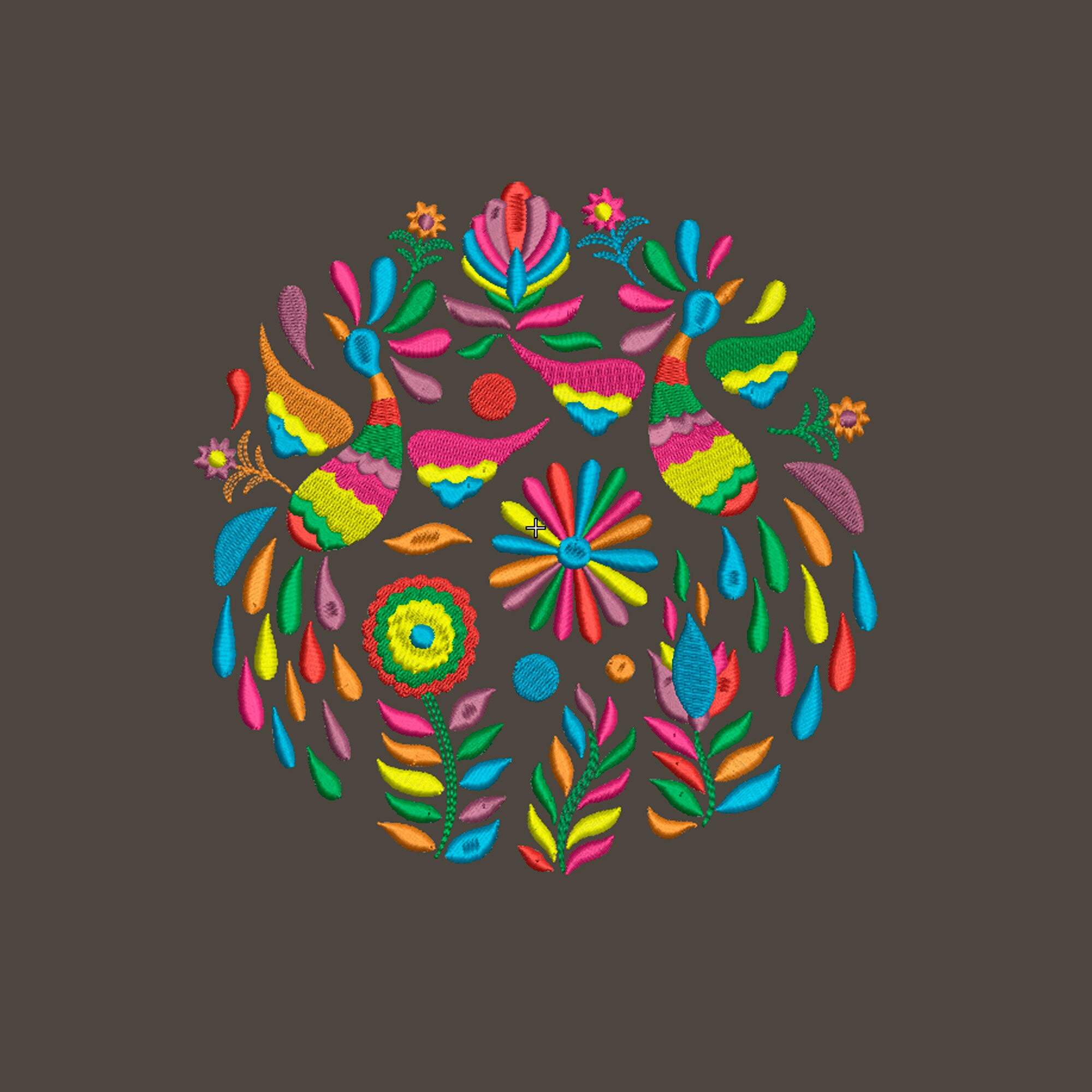 Otomi Embroidery Design Mexican Embroidery Designs Embroidery - Etsy