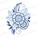 see more listings in the Flower Embroidery section