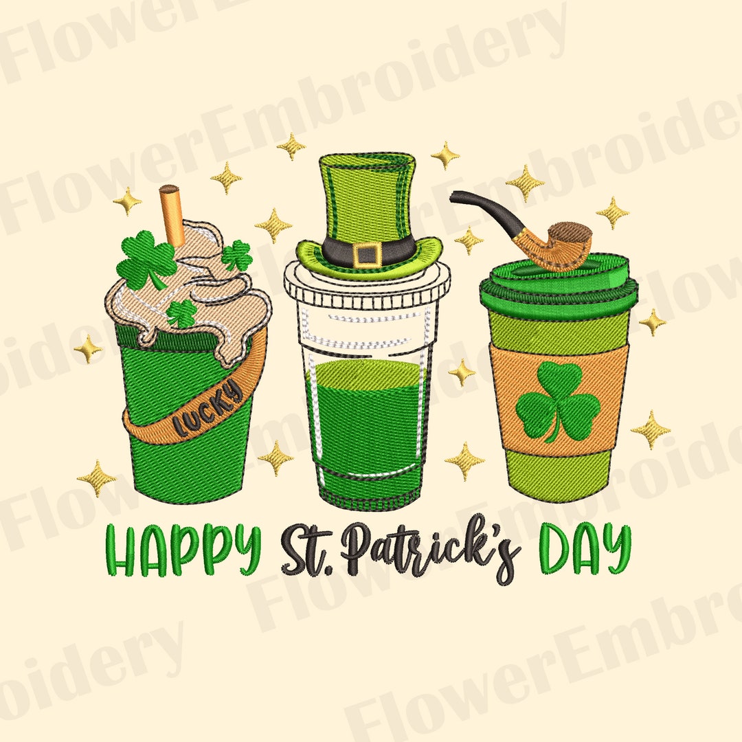st patricks day coffee images