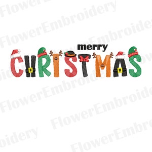 Merry Christmas machine embroidery design PES 4x4 Christmas files Santa embroidery design Christmas embroidery pes  Embroidery designs pes