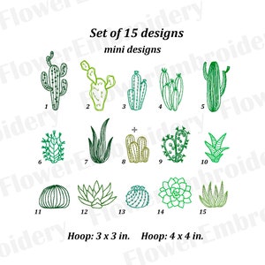 Cactus embroidery design Machine embroidery designs cactus Machine embroidery tropical flower Embroidery pattern machine mexican