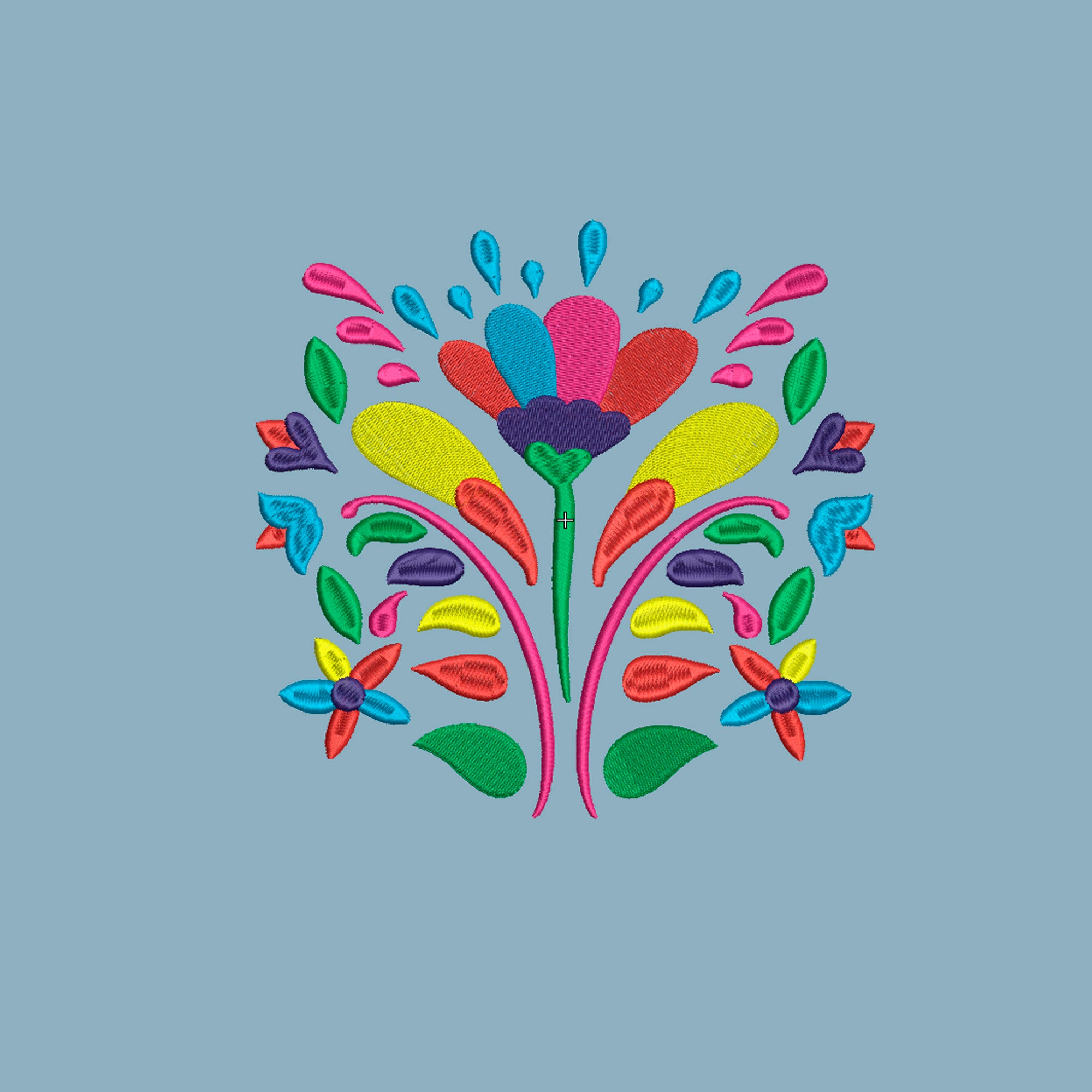 Otomi Embroidery Design Mexican Embroidery Designs Embroidery Etsy Norway