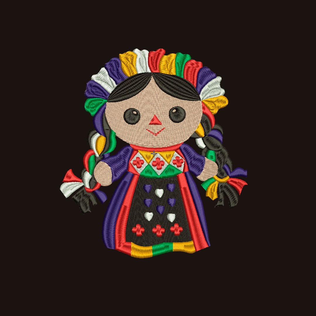 En Punto MuÃ±eca Mexicana Artesanal Muñecas Tradicionales Muñeca