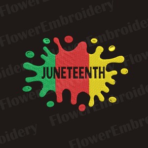 It&#39;s the juneteenth for me embroidery Juneteenth 1865 embroidery design African American embroidery Black history design Black lives matter