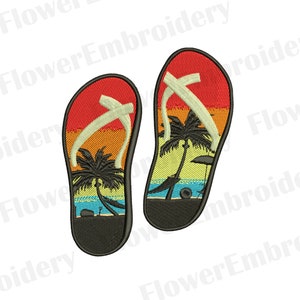 Summer vibe machine embroidery design Beach summer embroidery Summer embroidery design Vacation embroidery Beach Life design Island Vibes