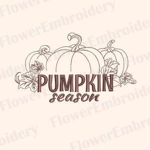 Pumpkin season machine embroidery design Pumpkin pes file Welcome fall design Hello fall machine embroidery Autumn machine embroidery