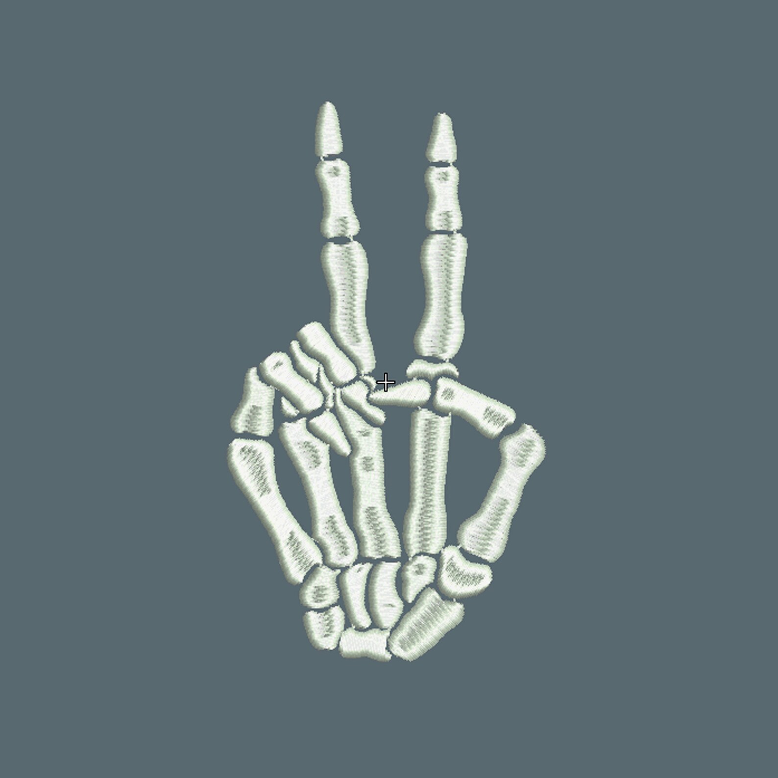 Skeleton Peace Hand Skeleton Peace Signskeleton Hand - Etsy