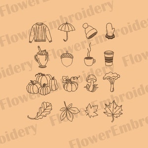 Autumn embroidery design Machine embroidery designs fall Hello fall design Bundle embroidery Fall pumpkin embroidery Fall Thanksgiving