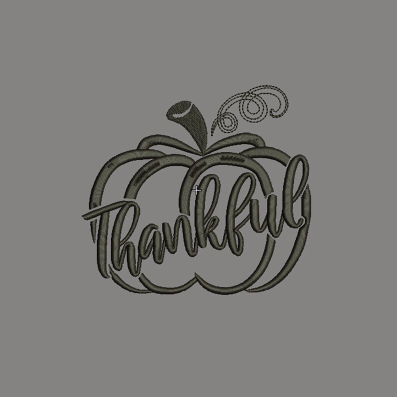 Thankful embroidery design Pumpkin pes file Autumn machine embroidery designs Pes embroidery designs 4x4 embroidery designs for machine