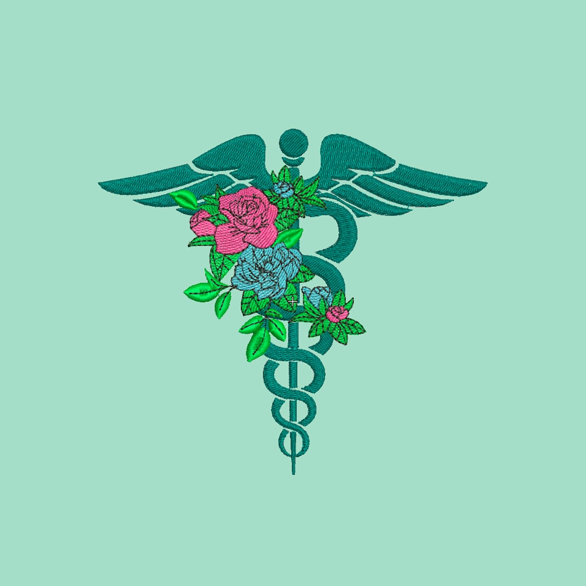 Nursing Embroidery Design Hospital Embroidery Design Etsy